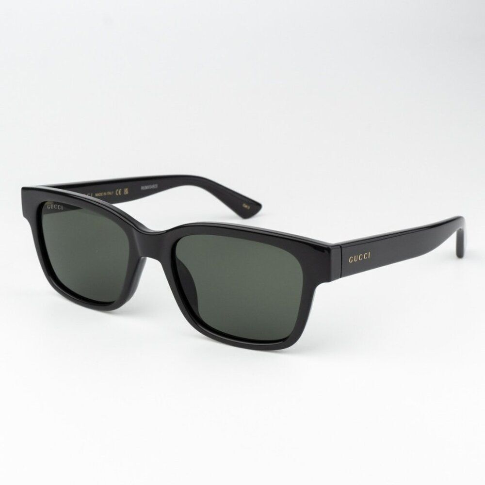 NEW Gucci GG1716S 003 Grey Square Unisex Sunglasses - Picture 3 of 11